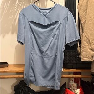 Lalab Blue Short Sleeve Tee for Men